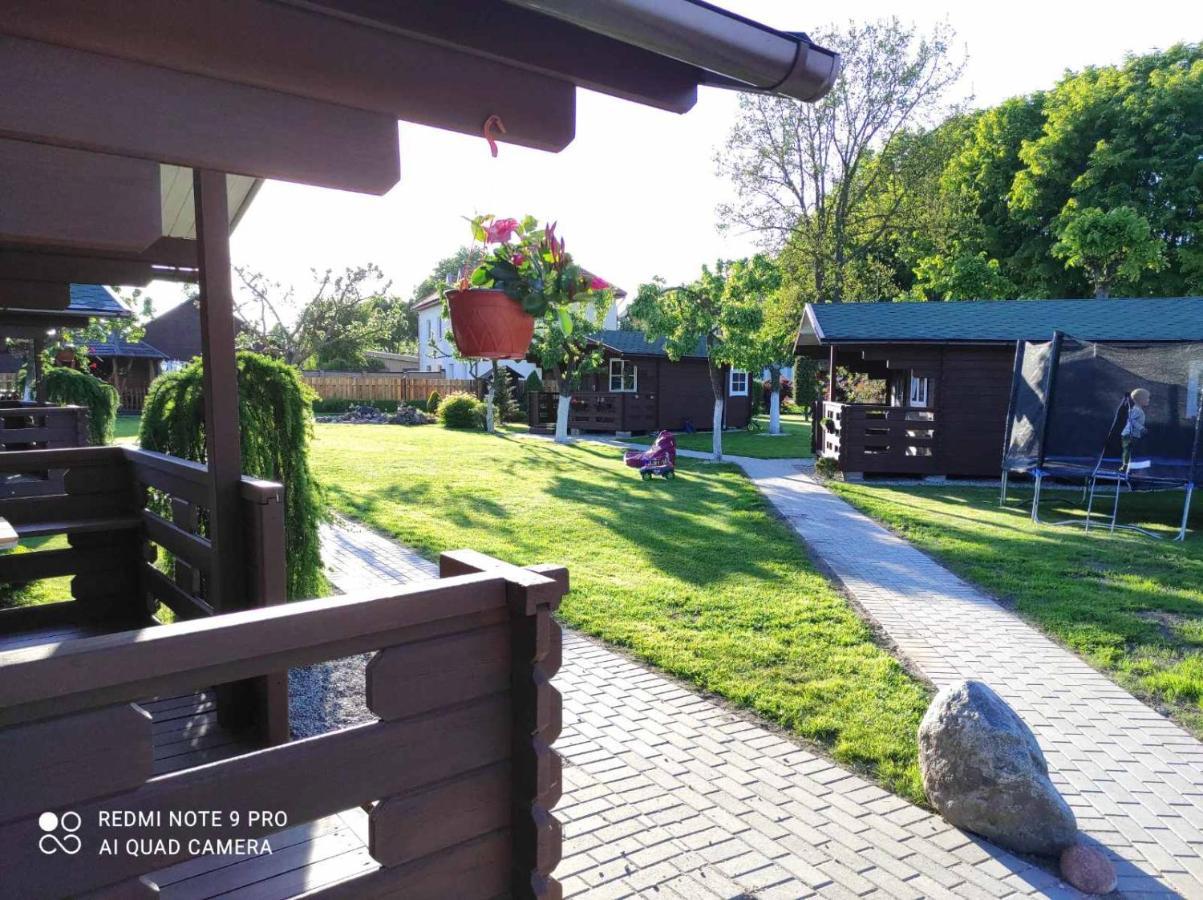 Zaliasis Kampas Nameliai Sventojoje Šventoji Exterior foto