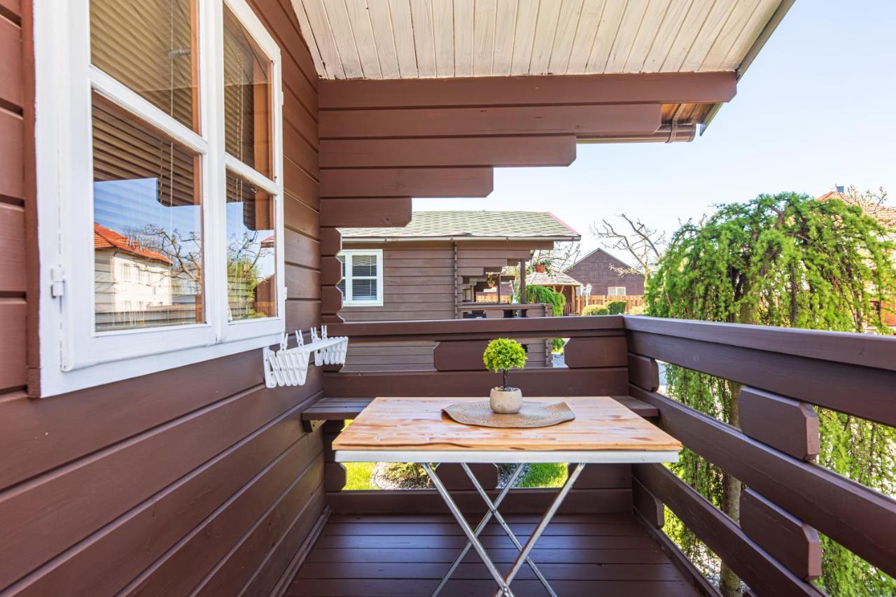 Zaliasis Kampas Nameliai Sventojoje Šventoji Exterior foto