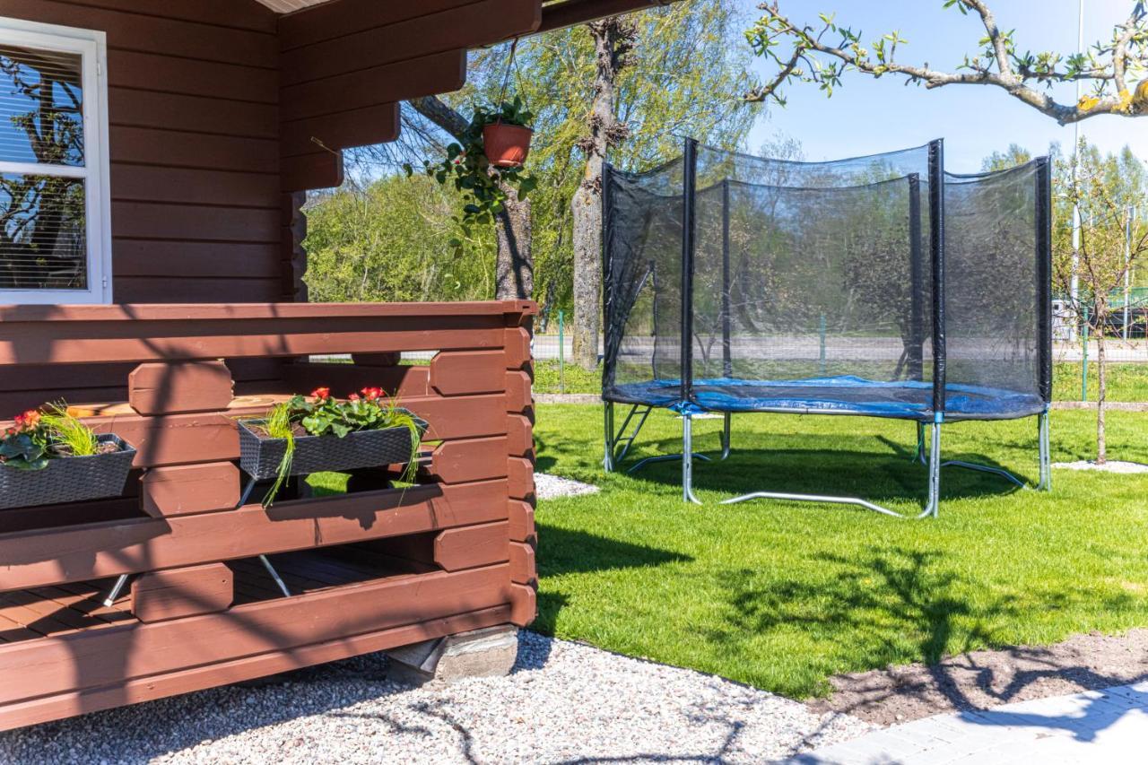 Zaliasis Kampas Nameliai Sventojoje Šventoji Exterior foto